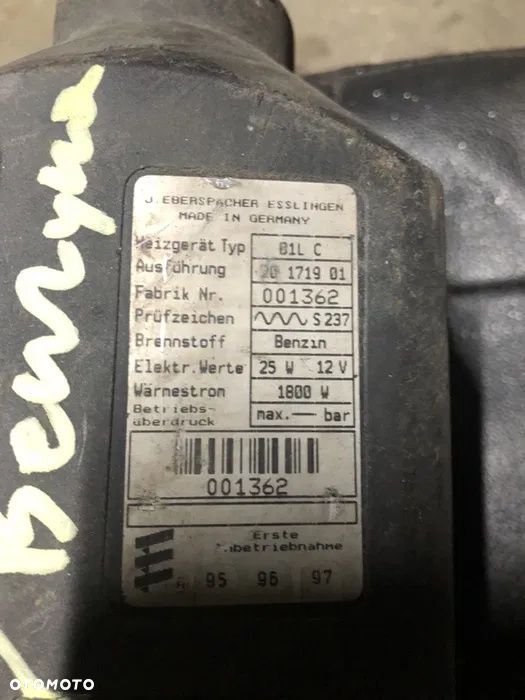 Ogrzewanie postojowe webasto b1lc 12v benzyna - 3