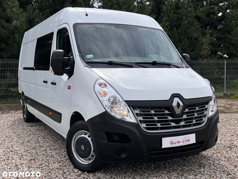 Renault Master L3H2 2.3dCi 130KM, Brygadówka/Doka 6-cio Osbowa, Klima, Tempomat, WEBASTO, Salon Polska, Pierwszy Właściciel, FV 23%, Bardzo Zadbany !!! - 5