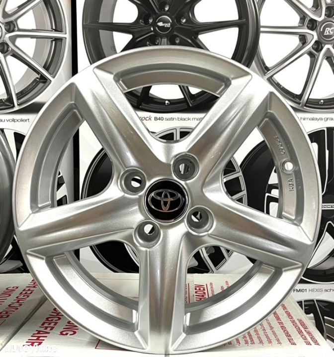 Jante Toyota Yaris, Yaris Hybrid, Aygo, IQ, noi, 15 inch - 5