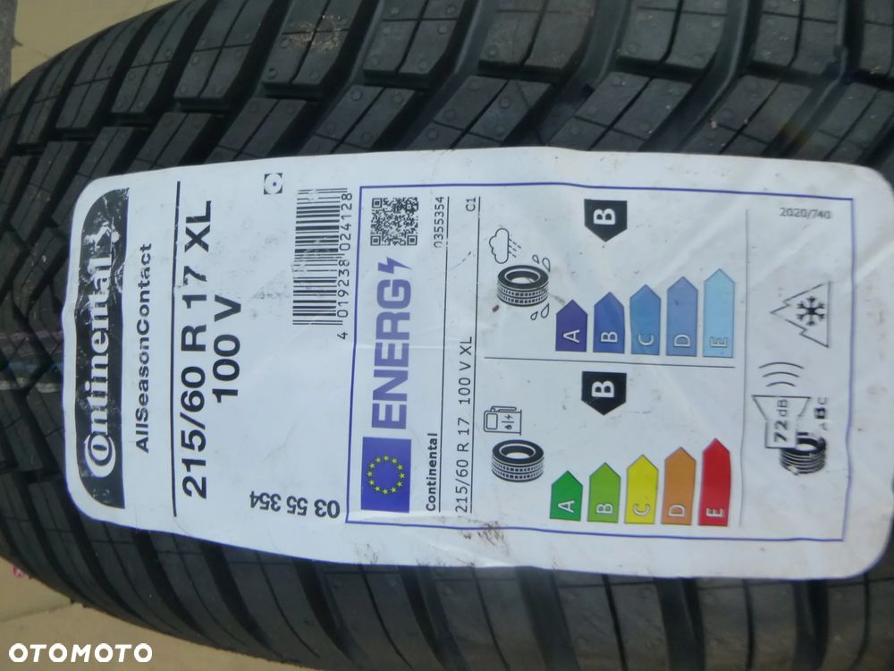 nowa opona całoroczna continental allseasoncontact 215/60 r17 100V - 2