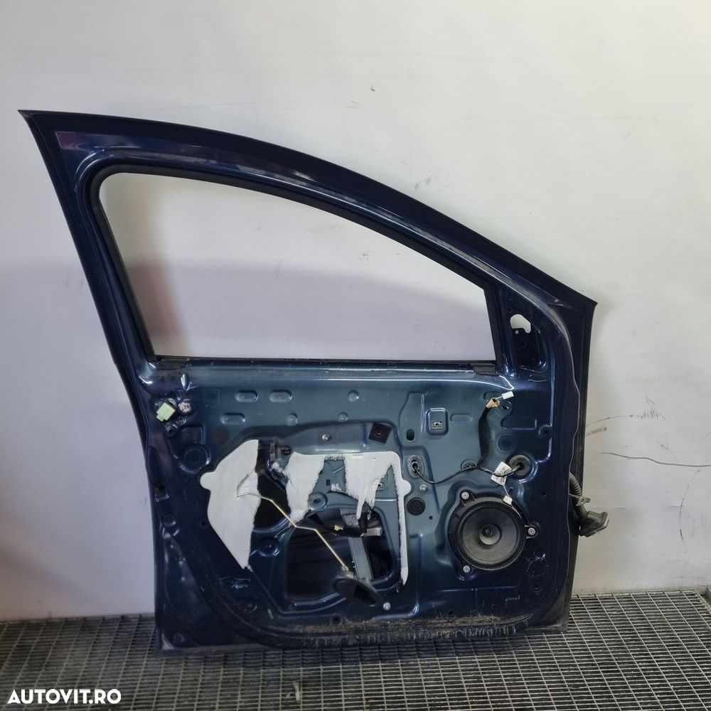 Usa Stanga Fata Dacia Sandero 2 2012 - 2016 Hatchback 4 Usi Bleu Cosmos TERPR (1472) - 2