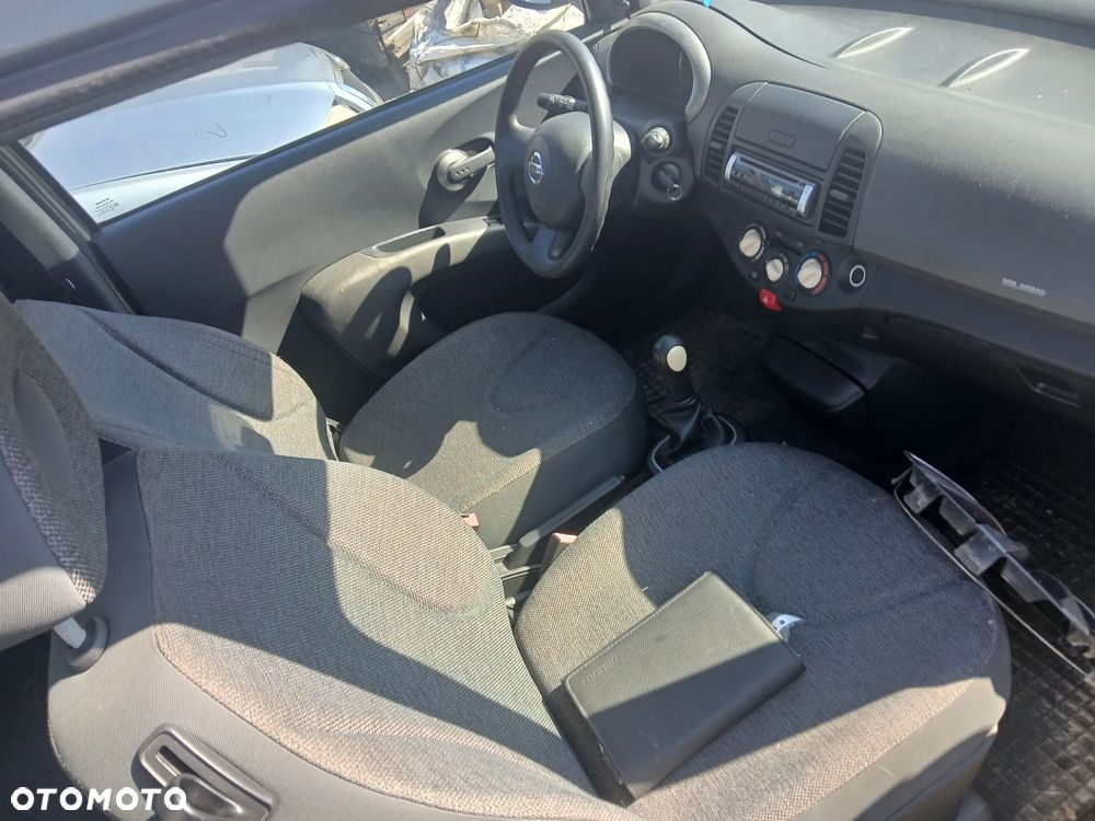 NISSAN MICRA K12 1.2 3D CR12DE silnik 5MT skrzynia napęd sanki belka wahacz wahacze zacisk zaciski zwrotnica piasta kopyto mc person amortyzator sprężyna maglownica - 7