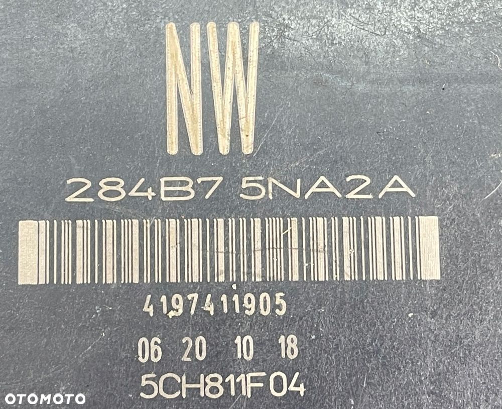 MODUŁ STEROWNIK RENAULT NISSAN BCM BSI 284B75NA2A - 3