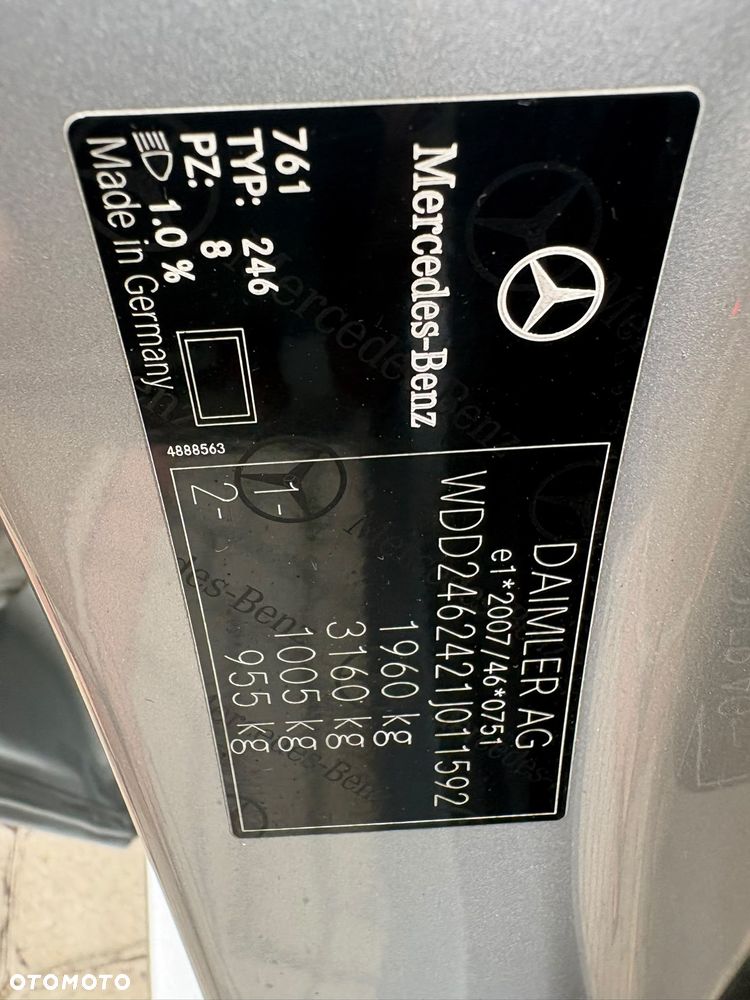 Mercedes-Benz Klasa B 180 BlueEFFICIENCY Edition Style - 24