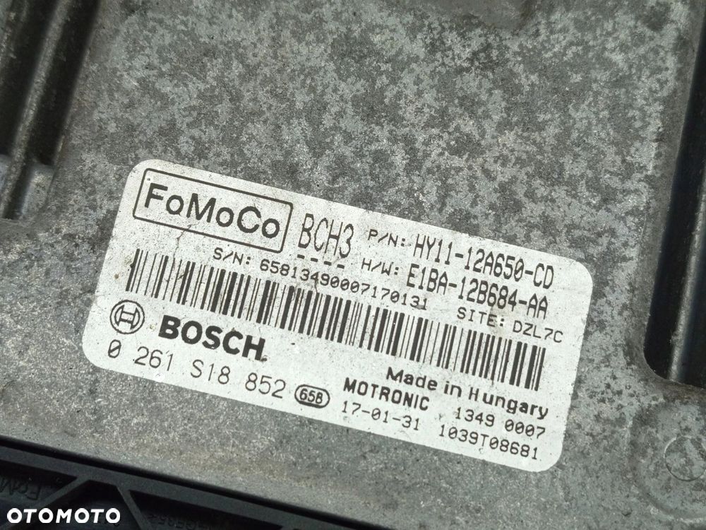 KOMPUTER STEROWNIK SILNIKA FORD B-MAX 1.0 ECOBOOST HY11-12A650-CD - 3