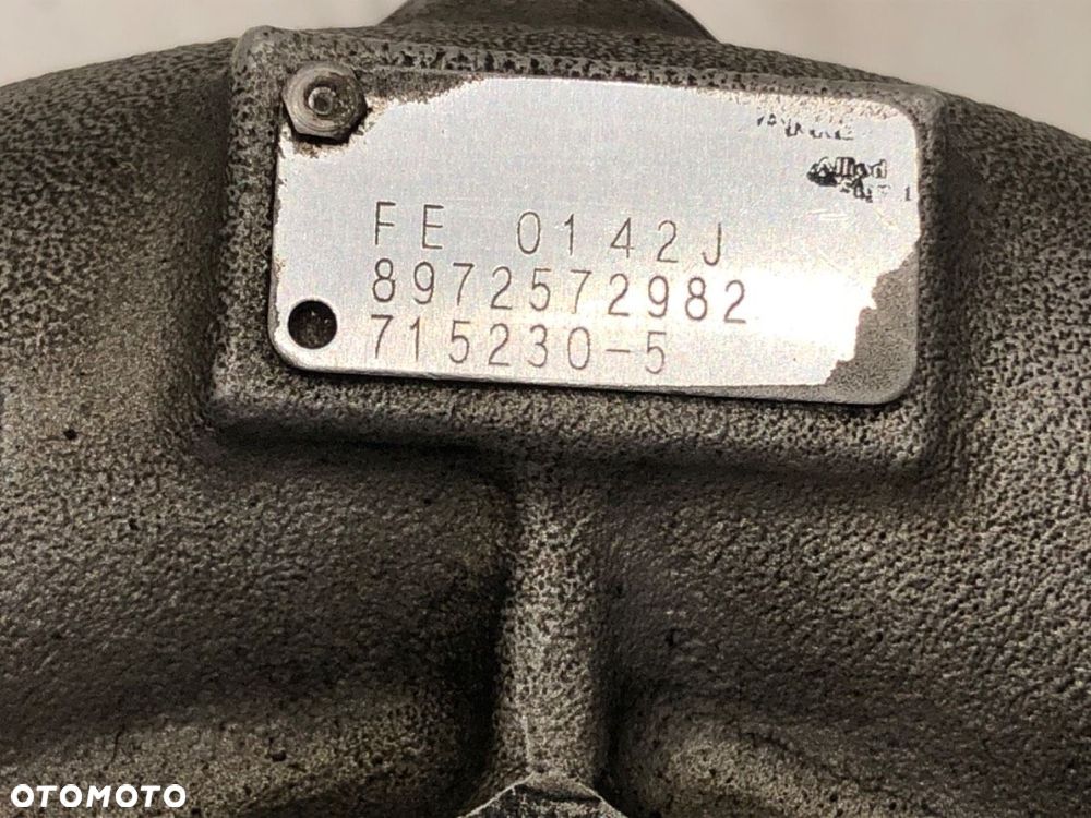 TURBOSPRĘŻARKA  SAAB 9-5 Kombi (YS3E) 1998 - 2009 3.0 TiD 130 kW [177 KM] olej napędowy 2001 - - 5