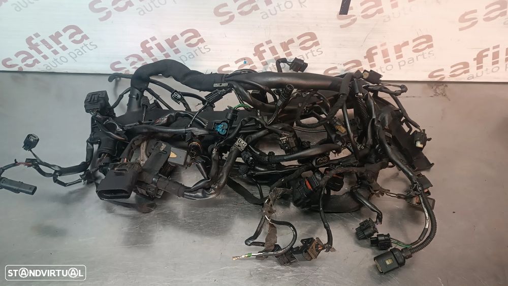 INSTALAÇÃO / CABLAGEM DO MOTOR MERCEDES W204 W212 OM651 A6511590625 - 1