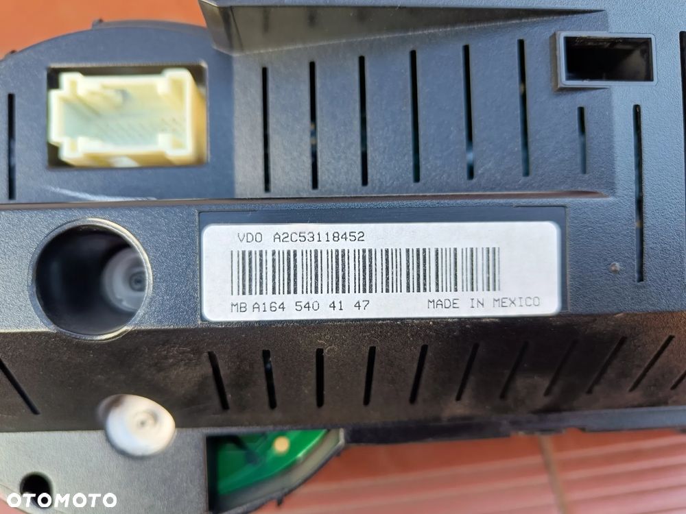 MERCEDES W164 ML 3.0 V6 CDI LICZNIK ZEGARY EU A1645404147 - 4