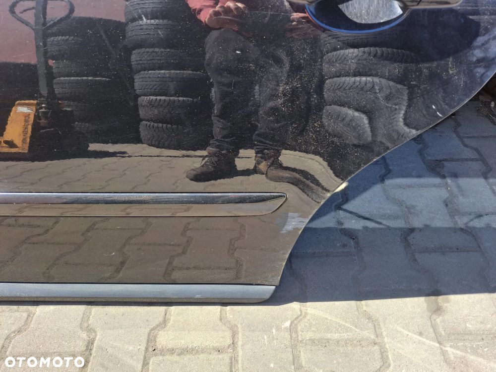 VOLVO V50 04-12 DRZWI LEWE TYŁ TYLNE 452-46 CZARNE - 3