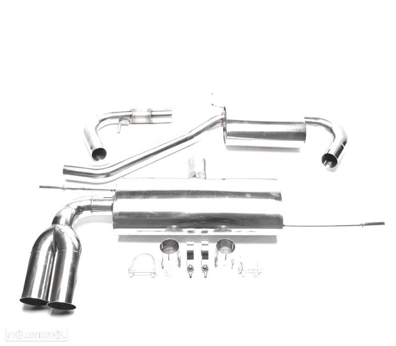 PANELA DE ESCAPE VOLKSWAGEN VW GOLF PLUS 05-13 DUPLA - 1