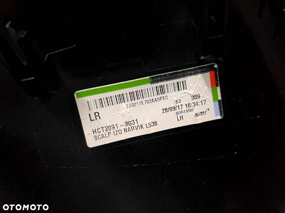 RANGE ROVER EVOQUE I L538 OBUDOWA NAKŁADKA LUSTERKA LEWA EJ32-17E702-AA - 3