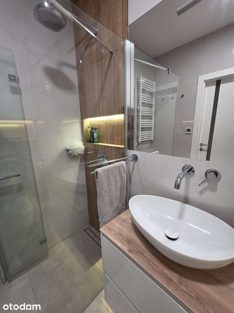 3 pokoje | 56 m² | 6. piętro | klimatyzacja | garaż + boks | WKD Raków