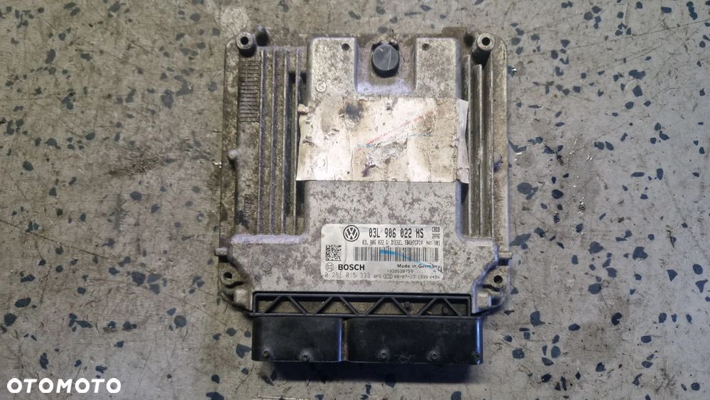 VOLKSWAGEN GOLF VI 2.0 TDI STEROWNIK SILNIKA 03L906022HS - 1