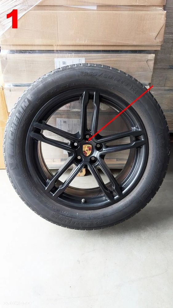 Porsche Macan 19” 5x112 BLACK EDITION Oryginalne 4 felgi - Komplet - 3