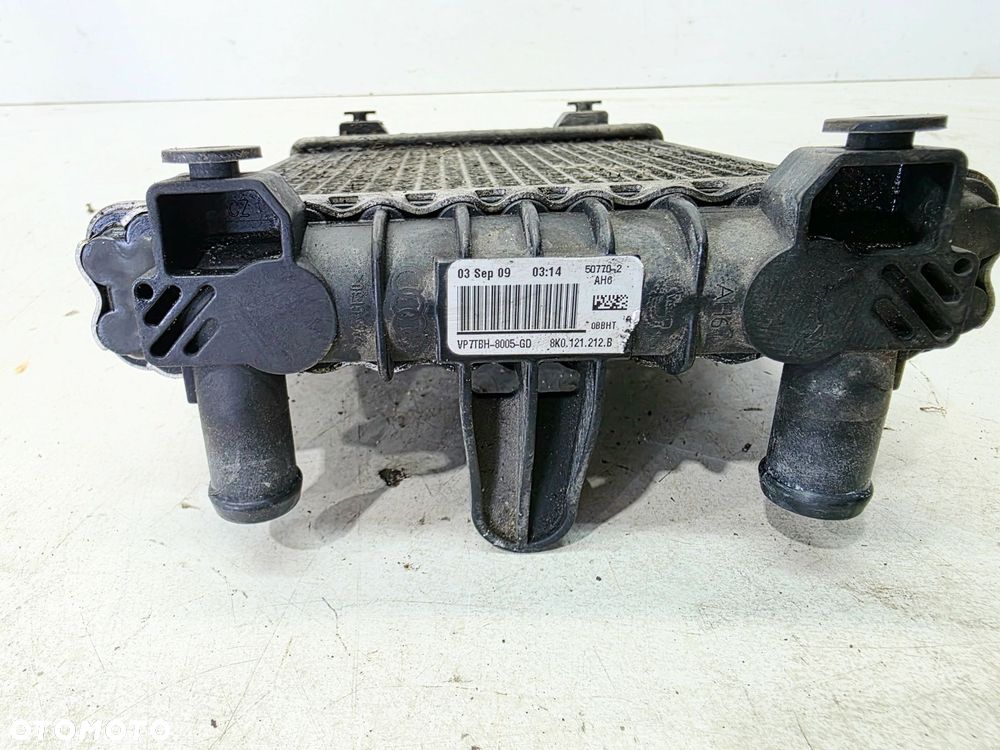 DODATKOWA CHŁODNICA PŁYNU WODY AUDI A4 S4 B8 A5 S5 8T 3.0 TFSI 8K0121212B - 7