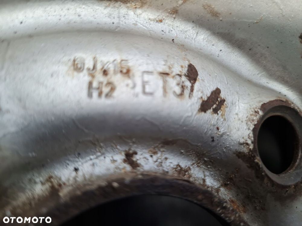 Felgi Stalowe Audi 6x15 4x108 ET37 ORYGINAŁ - 5