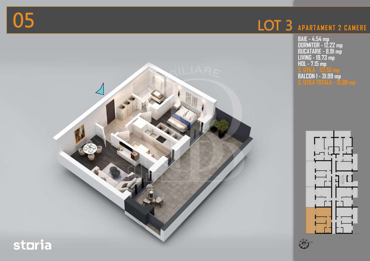 Photo 7 of Apartament 2 bedroom in Drumul Gura Ariesului