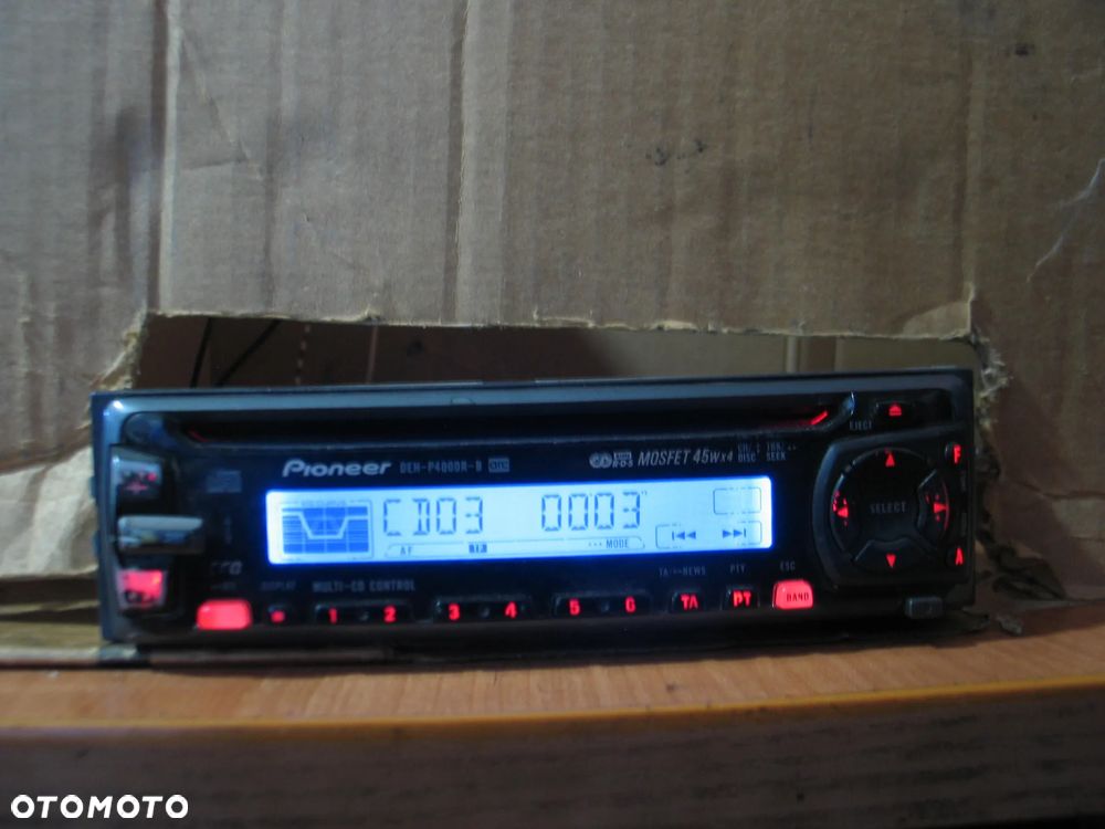 radio radioodtwarzacz Pioneer DEH-P4000R-B - 11