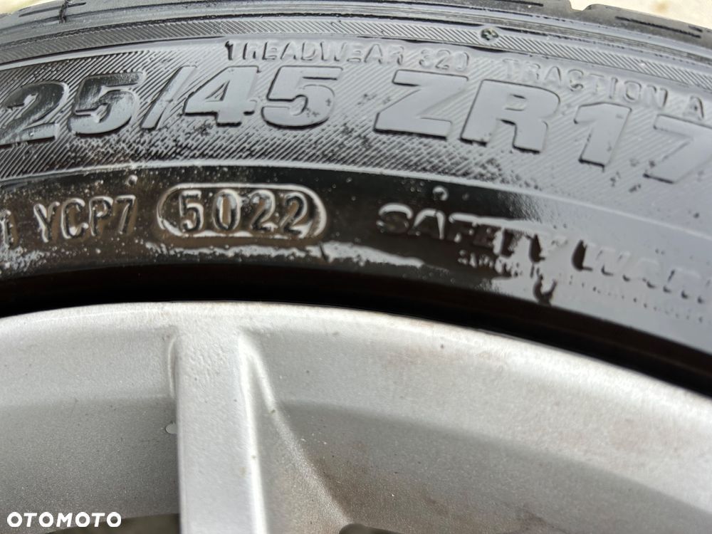 Felgi aluminiowe 5x110 17” Saab  et41 Alu 50 Aero opony letnie 225/45/17 KUMHO - 9