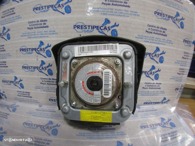 Airbag Condutor 631159969 B95975333 CHRYSLER GRAND VOYAGER 4 FASE 2 LONG 2006 2.8CRD 150CV 5P PRETO - 2