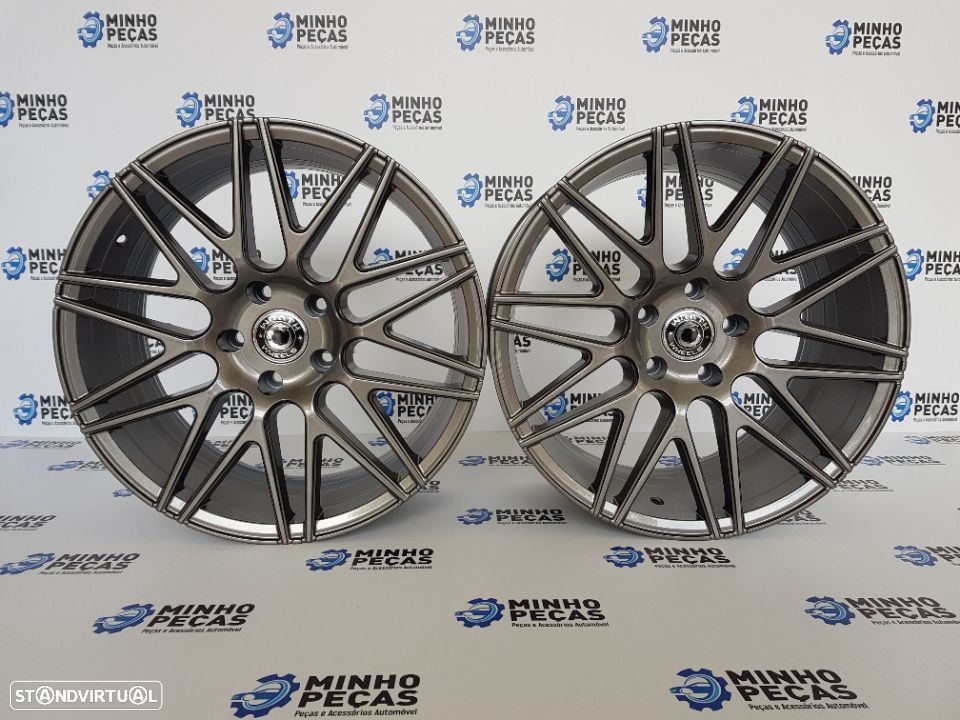 Jantes Wrath (WF-3) em 19" (5X120) Gloss GunMetal - 1