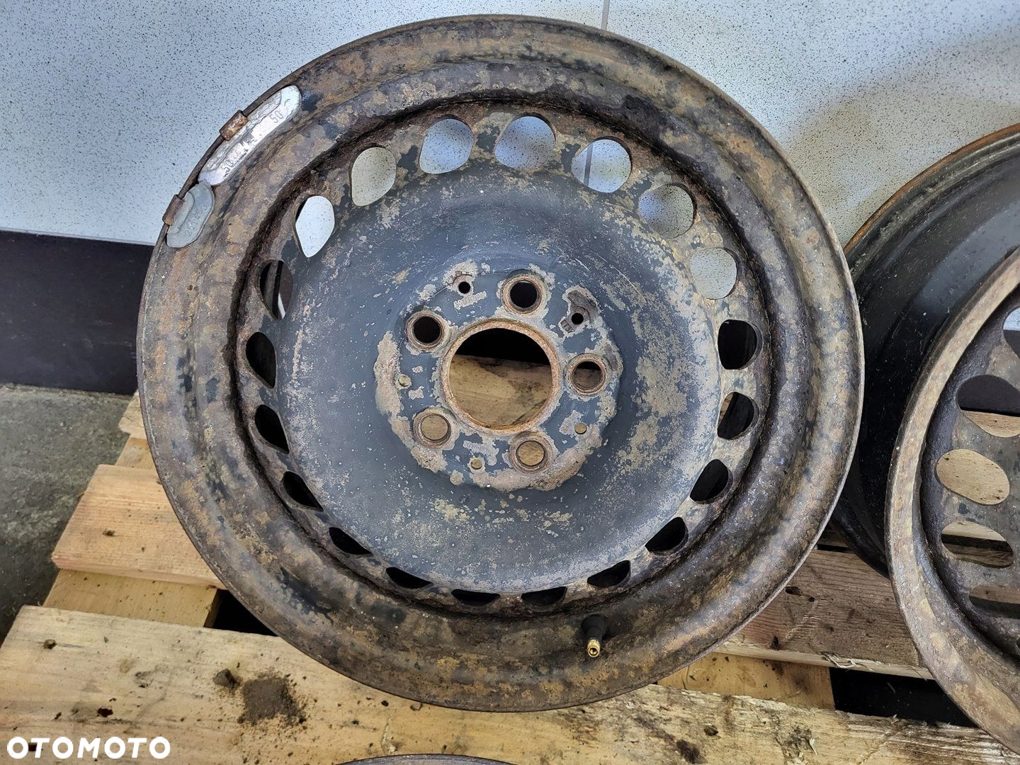 felgi stalowe stalówki 15" 7Jx15 MERCEDES VITO W638 W210 2104000702 - 6