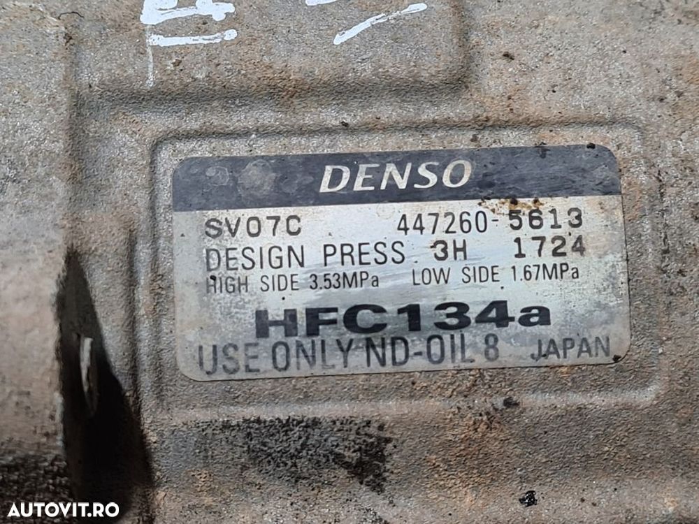 Compresor clima Daihatsu Terios 1.5 Benzina 2006 - 2010 3SZ - VE (1192) 447260 - 4