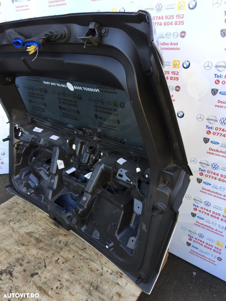 Haion Peugeot 3008 an 2016-2024 haion cu luneta Peugeot 3008 II - 6