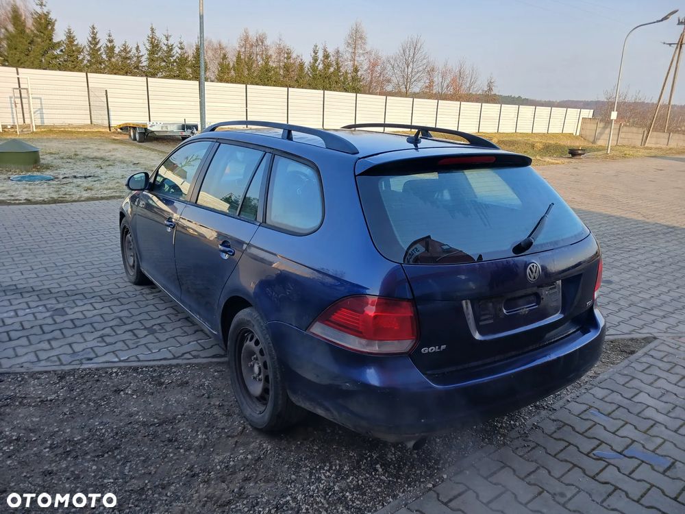 VW GOLF VI KOMBI 1.6 TDI LAK. LD5Q CAŁA NA CZĘŚCI CZESCI - 4
