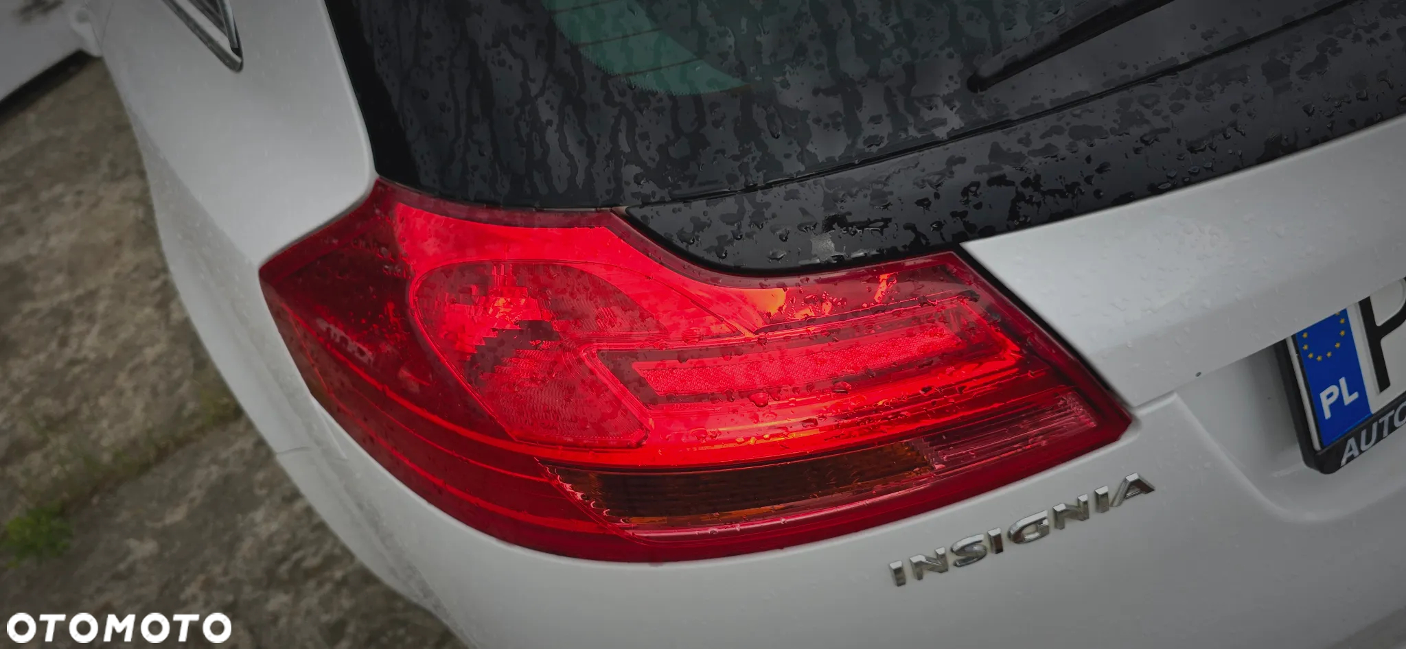 OPEL INSIGNIA KOMBI KOMPLETNY TYLNY ZDERZAK - ZDERZAK TYŁ W KOLOR Z40R - 4