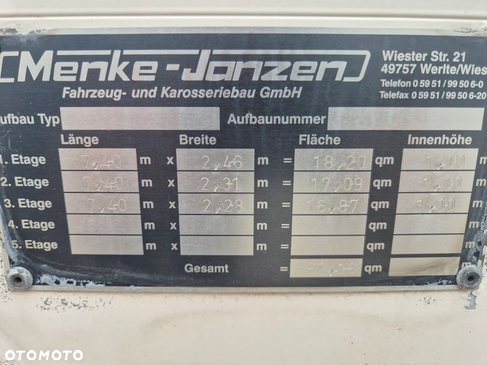 Finkl Przyczepa do przewozu zwierząt MENKE JANZEN - 26