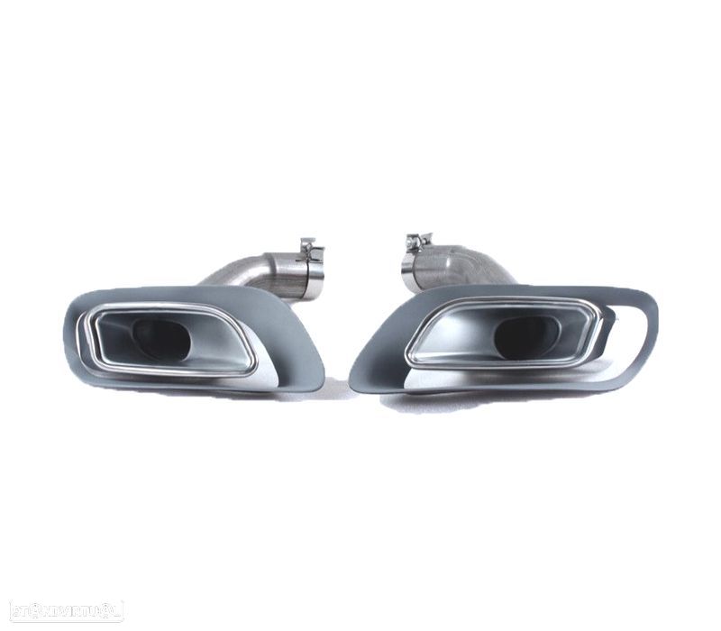 PONTEIRAS DE ESCAPE BMW X6 E71 LOOK M - 2