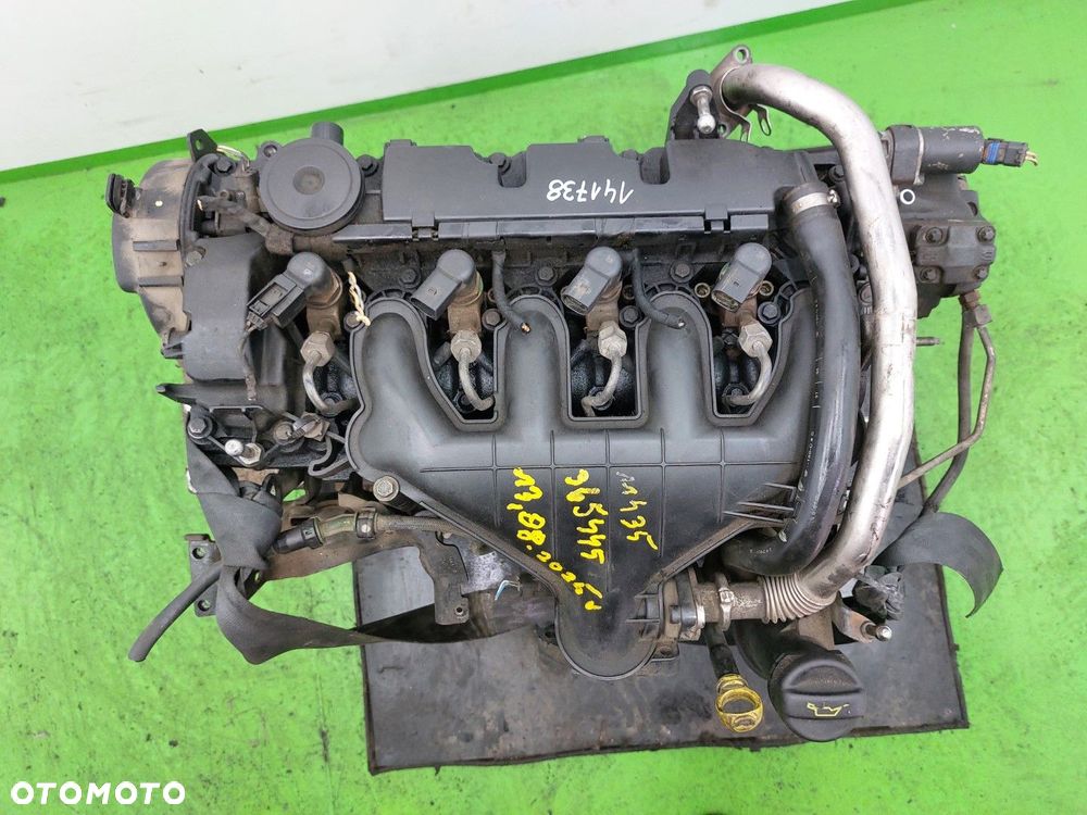 Silnik słupek diesel Peugeot 407 2.0HDI 136KM 2004-2008 KOD:RHR 9658193980 - 15