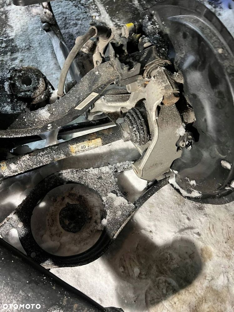 Belka tylna kompletna MMK haldex dyfer hamulce 310mm Audi A3 S3 A3 SB 5D 8P - 9