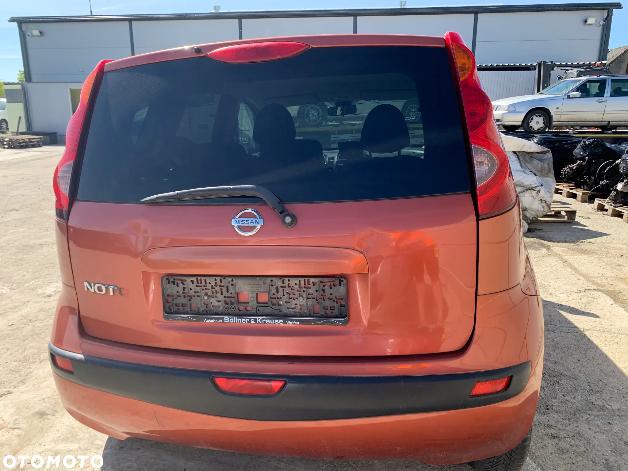 NISSAN NOTE 2006 1.6 HR16DE  *SAMOCHÓD NA CZĘŚCI* 507 MASKA LAMPA DRZWI LUSTERKO ZDERZAK GRILL BŁOTNIK KLAPA BELKA PRAWE LEWE PRZÓD TYŁ - 3