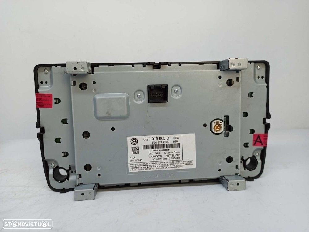 TELA/ECRÃ MULTIFUNÇÕES VOLKSWAGEN GOLF VII LIM. SPORT BLUEMOTION - 9