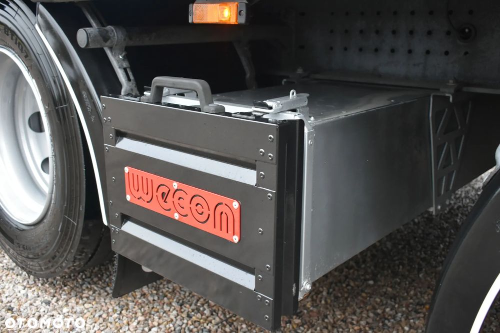 Wecon PRZYCZEPA TANDEM // OŚ PODNOSZONA // SAF // 7.7m // JAK NOWA // NOWE OPONY// - 12
