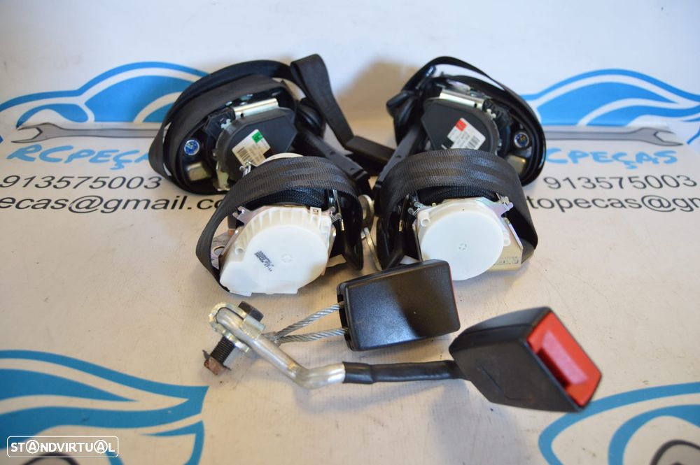 CINTO CINTOS SEGURANÇA ENCAIXE PRE TENSOR PRETENSOR 602134300 602134500 8P0857739 8P0857739B AUDI A3 8P 8PA SPORTBACK 2.0 TDI 170CV BMN - 1