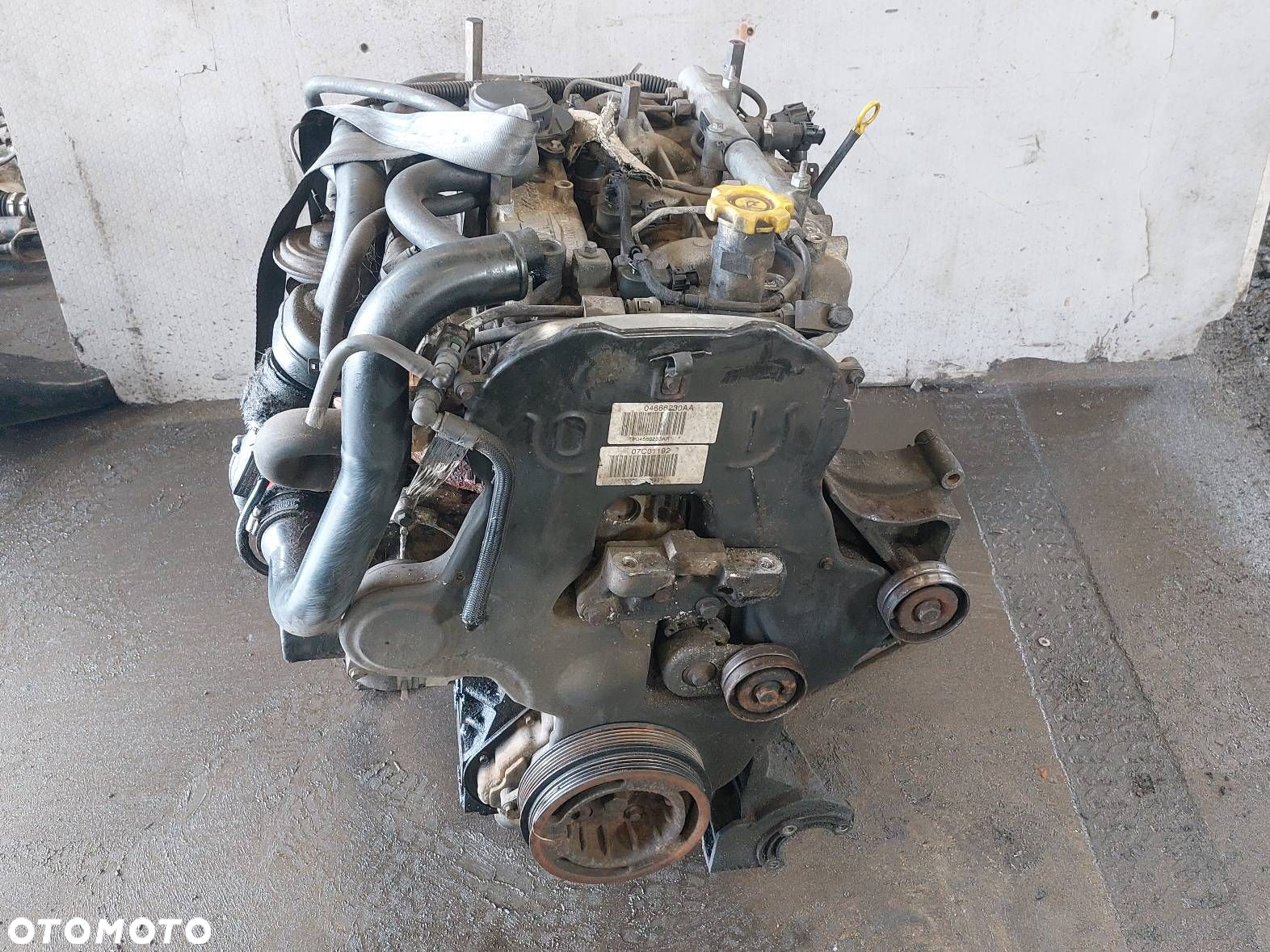 SILNIK DIESEL 2.5 CRD 142KM UKŁAD WTRYSKOWY TURBINA CHRYSLER VOYAGER IV - 3