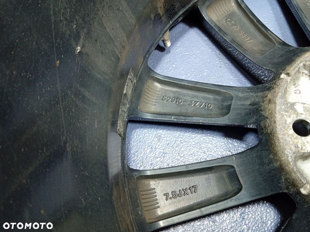 HYUNDAI I40 FELGA ALUMINIOWA 7.5JX17 ET 46 5X114.3 52910-3Z710 - 6