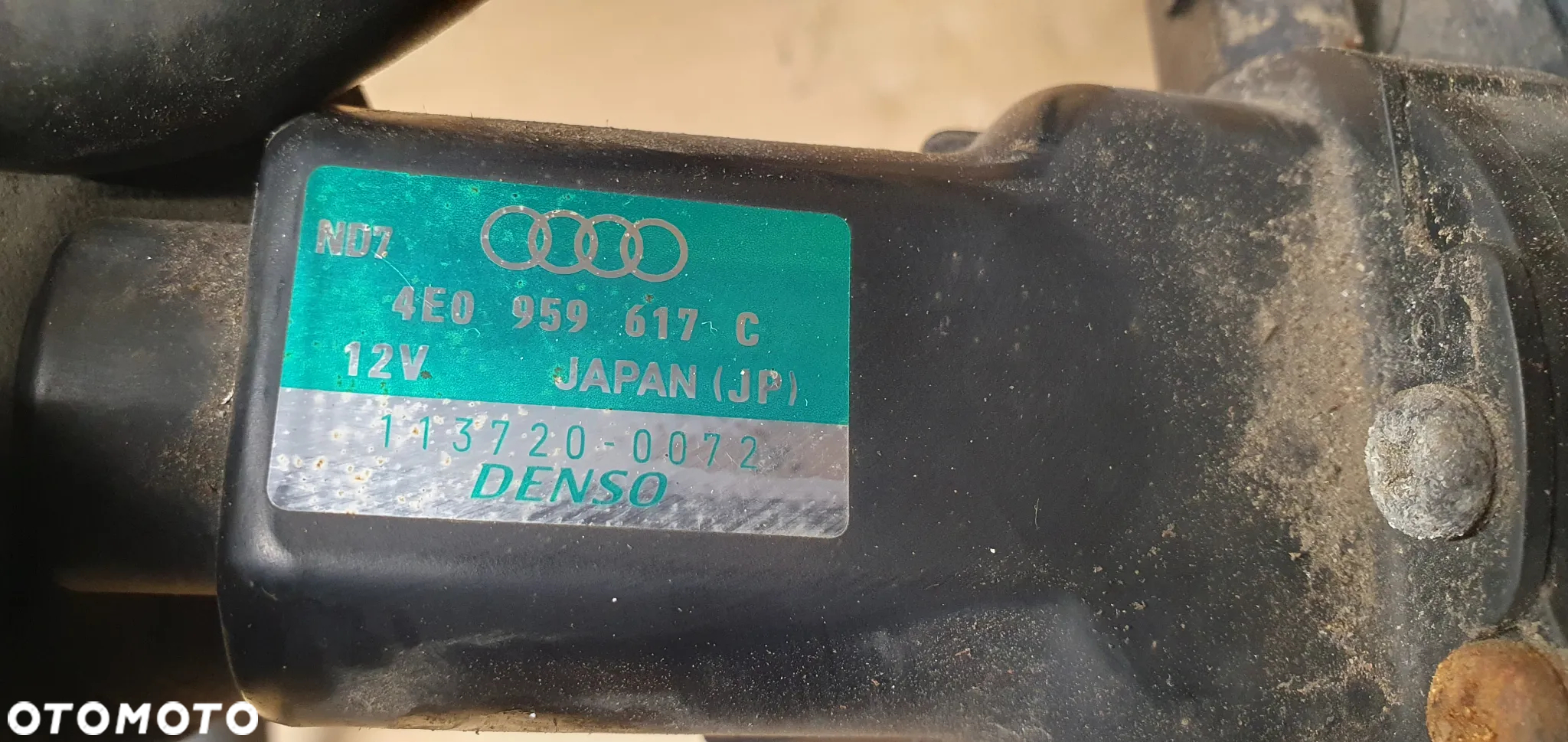 Dodatkowa pompka obiegu wody elektrozawór węże Audi A8 D3 4.2 TDI 4E0959617C - 9