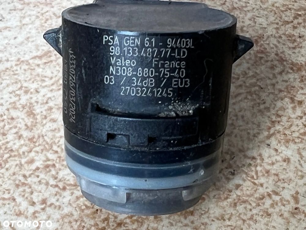 CZUJNIK PARKOWANIA PDC PEUGEOT 2008 II CITROEN 9813348777 LD - 2