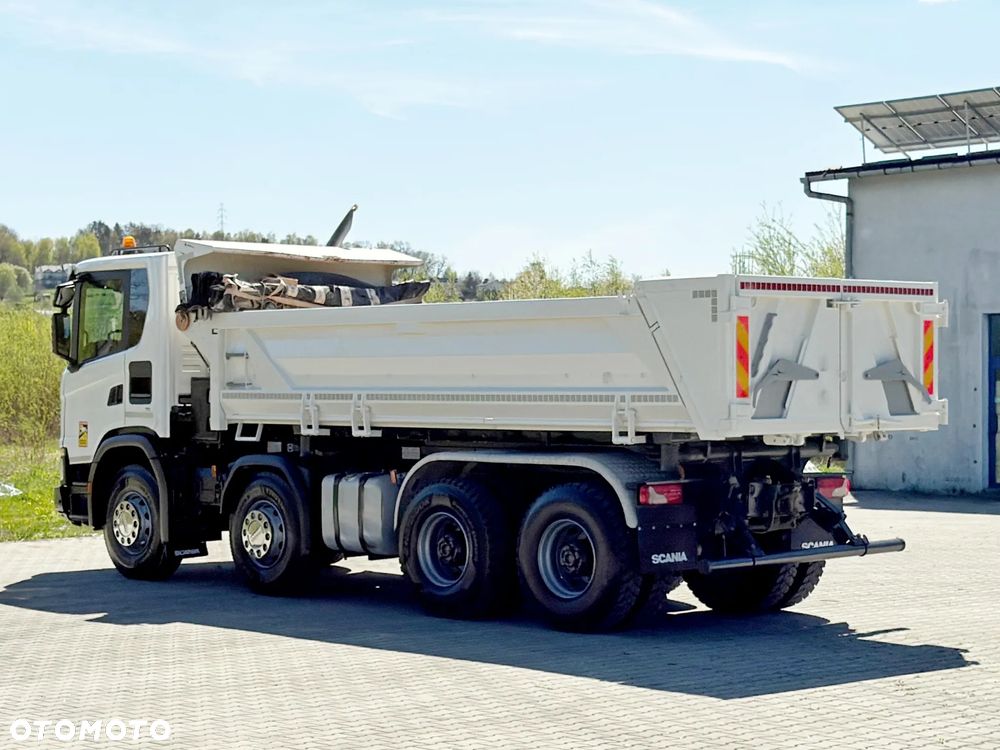 Scania G 450 XT * WYWROTKA 5,75 m + BORDMATIC * STAN BDB / 8x4 - 7