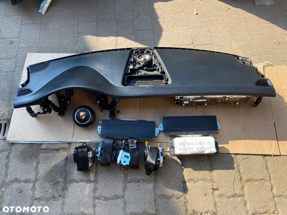 konsola airbag pasy porsche panamera 971 - 1
