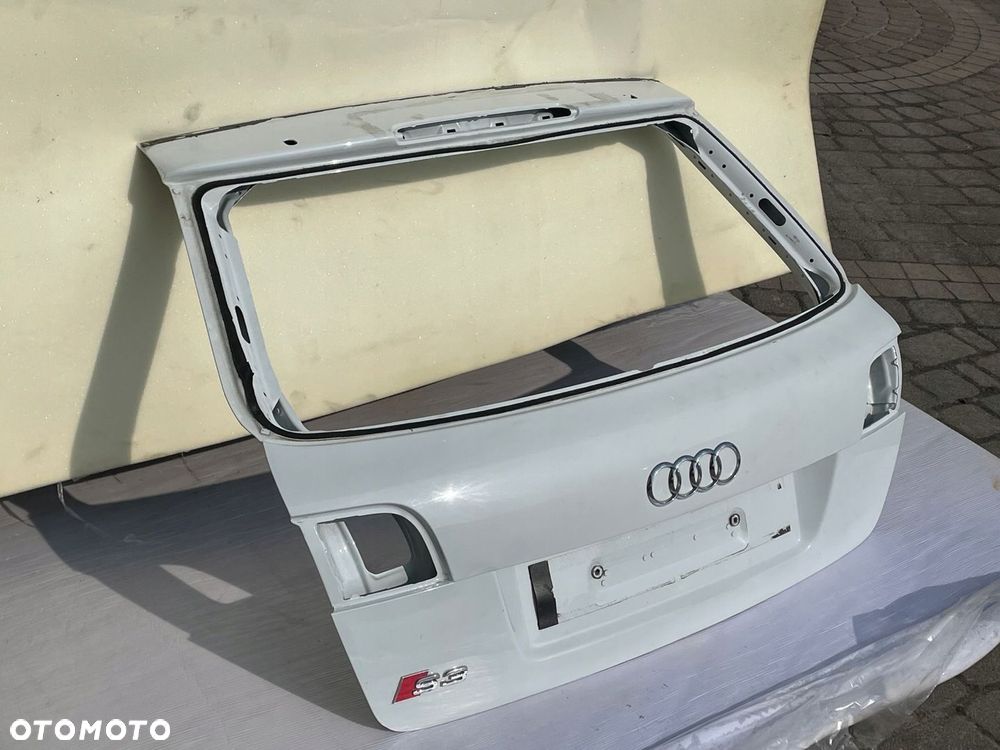KLAPA BAGAŻNIKA AUDI A3 S3 LIFT 8P emblemat perła - 4