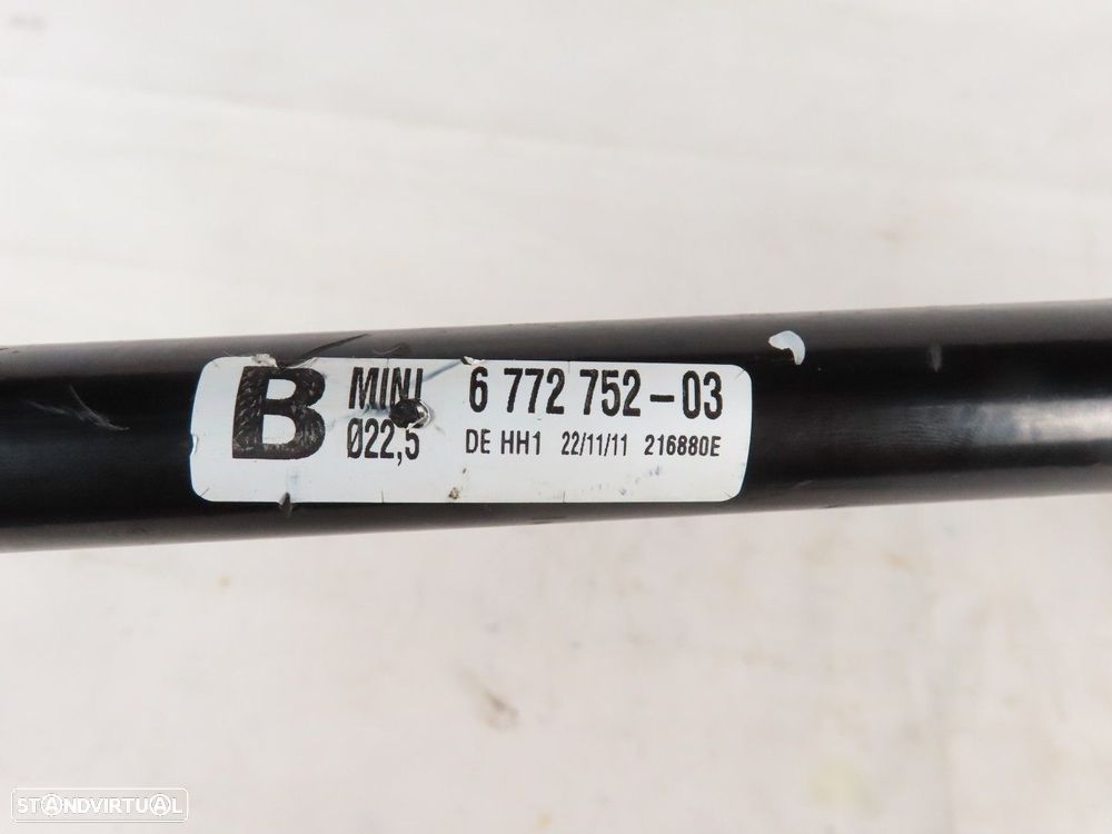 Barra estabilizadora Frente Seminovo/ Original MINI MINI CLUBMAN (R55)/MINI MINI... - 3