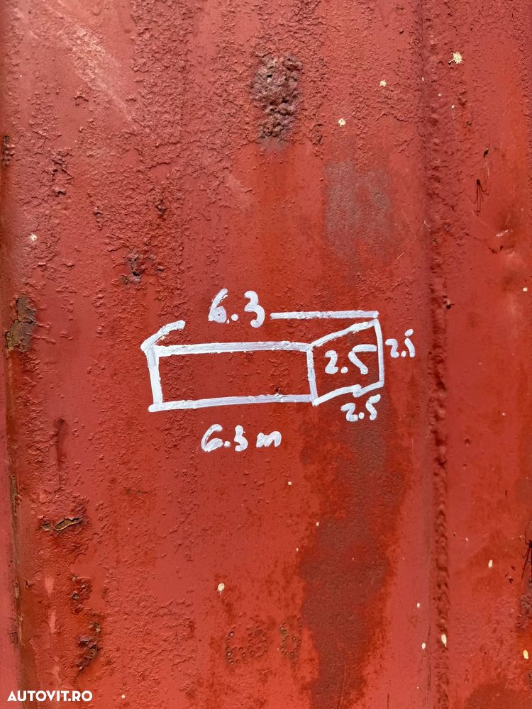 Container Depozitare  6.3 m - 3
