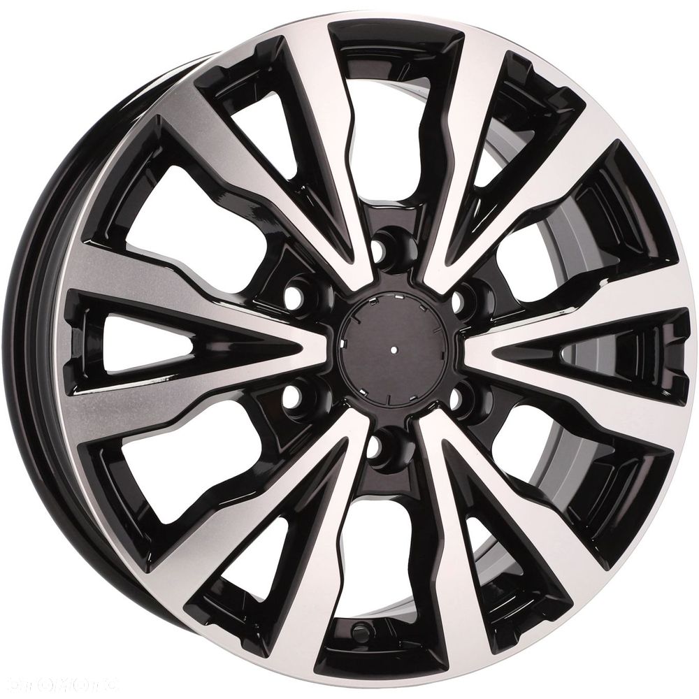 4x Felgi 16 6x120 m.in. do VW Transporter T7 Caravelle T7 FORD Transit IV Custom - B3025 (BYF3025) - 8