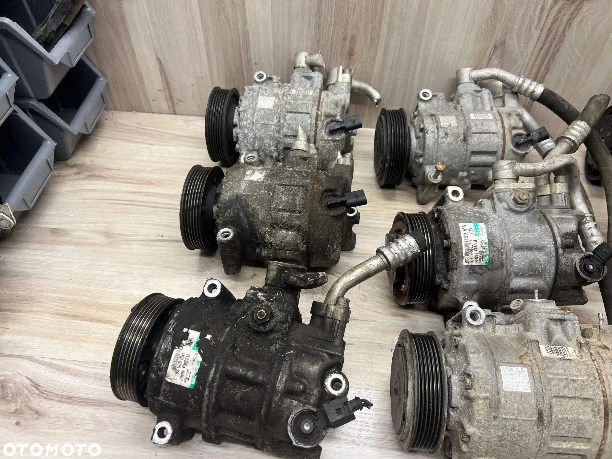 KOMPRESOR SPRĘŻARKA KLIMATYZACJI VW GOLF 5 V JETTA EOS 1K0820859S 1K0820803F - 4
