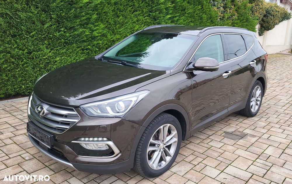 Hyundai Santa Fe blue 2.2 CRDI 4WD Automatik Premium - 1